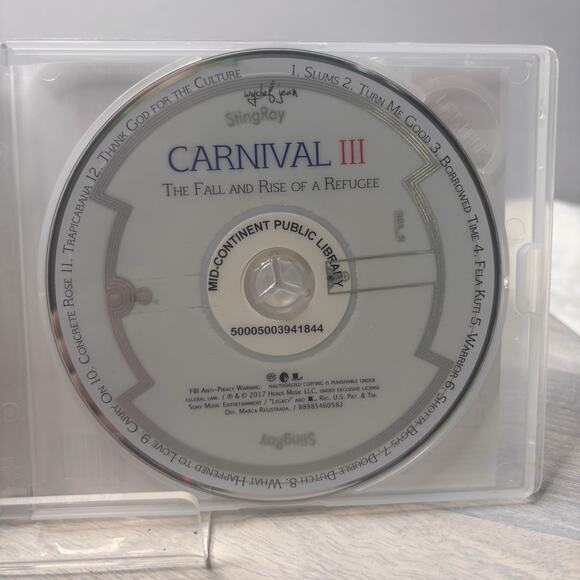 Carnival III: the Fall & Rise of a Refugee by Jean, Wyclef (CD, 2017) - Picture 4 of 5